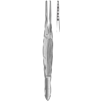 MCINDOE DISSECTING FORCEPS NON TOOTHED - 15 CM